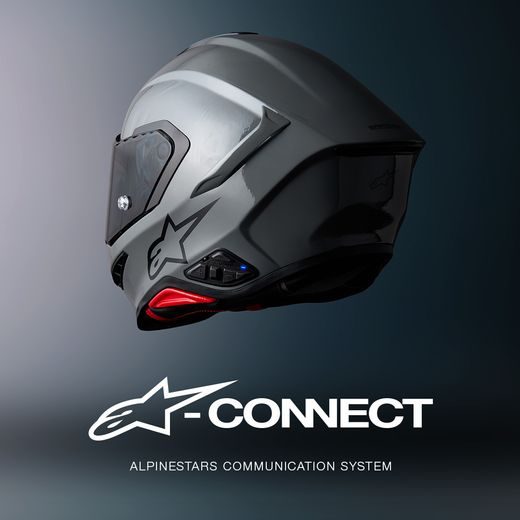 BLUETOOTH HEADSET A-CONNECT SYSTEM PRO PŘILBY S-R7 (DOSAH 2 KM), ALPINESTARS (ČERNÁ) 2026