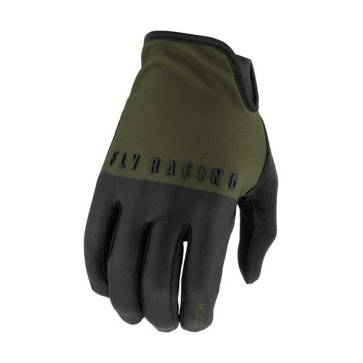 CYKLO RUKAVICE MEDIA, FLY RACING - USA (ZELENÁ/ČERNÁ)