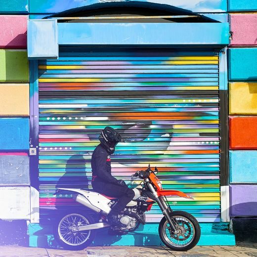 BUNDA SMX AIR, ALPINESTARS (ČERNÁ/ČERVENÁ FLUO) 2026