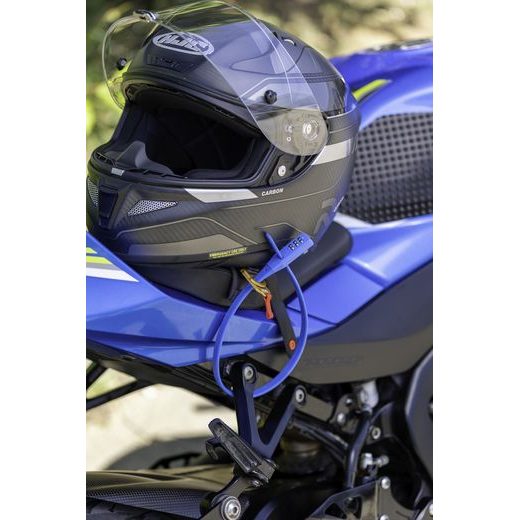 ZÁMEK ZDRHOVACÍ NA PŘILBY A PŘÍSLUŠENSTVÍ COMBI ZIP LOCK, OXFORD (ČERNÝ)