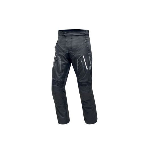 PÁNSKÉ TEXTILNÍ MOTO KALHOTY CYBER GEAR STRADA, ČERNÉ