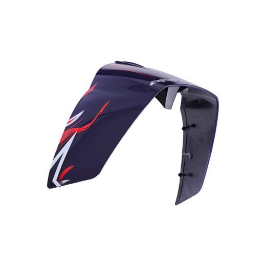 AERODYNAMICKÝ SPOILER PRO PŘILBY SUPERTECH R10 FLYTE RACING PROFIL, ALPINESTARS (MODRÁ/ČERVENÁ/BÍLÁ MATNÁ)