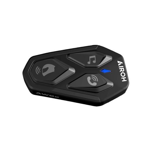BLUETOOTH HANDSFREE HEADSET AWC2 (DOSAH 0,5 KM), AIROH