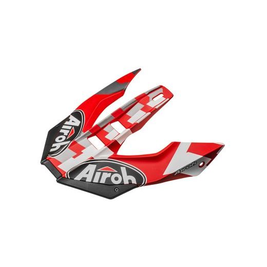 NÁHRADNÍ KŠILT PRO PŘILBY TWIST 2.0 FRAME, AIROH (MATNÁ ČERVENÁ)
