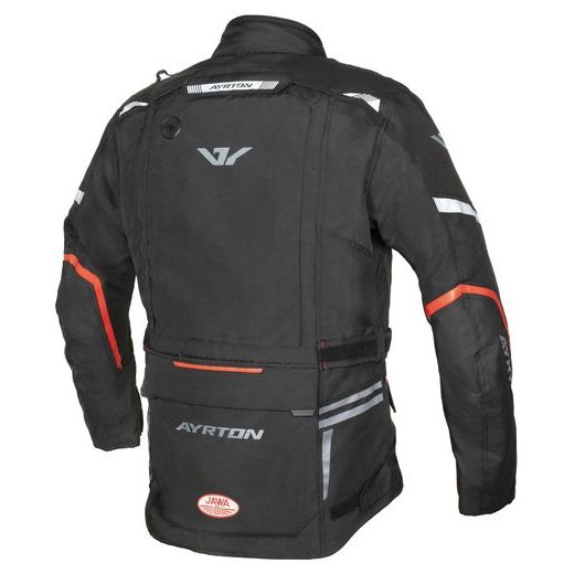 BUNDA TRAIL JAWA, AYRTON (ČERNÁ/ČERVENÁ) 2026