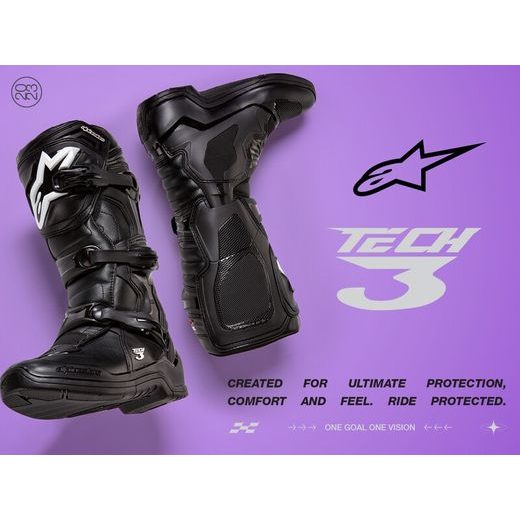 BOTY TECH 3, ALPINESTARS (ČERNÁ) 2026