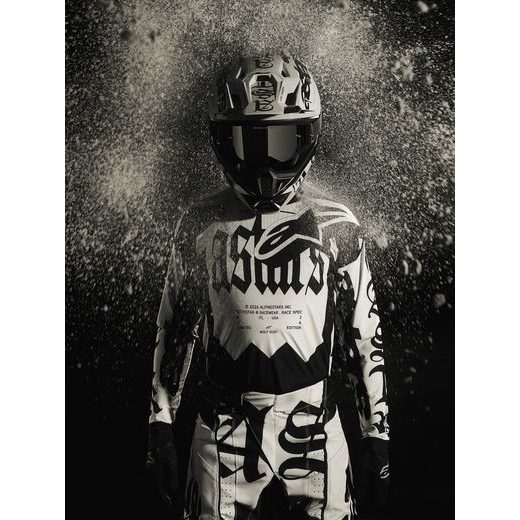 PŘILBA SUPERTECH S-M7 LIMITOVANÁ EDICE WOLF DUST, ALPINESTARS (PÍSKOVÁ/ČERNÁ) 2026