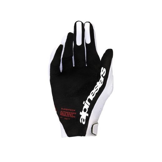 RUKAVICE SUPERTECH MX, ALPINESTARS (BÍLÁ/ČERNÁ/ČERVENÁ) 2026