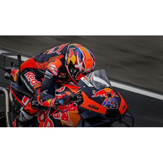 PŘILBA SUPERTECH R10 TEAM, ALPINESTARS (MATNÝ KARBON/ČERVENÁ FLUO/MODRÁ/BÍLÁ) 2026