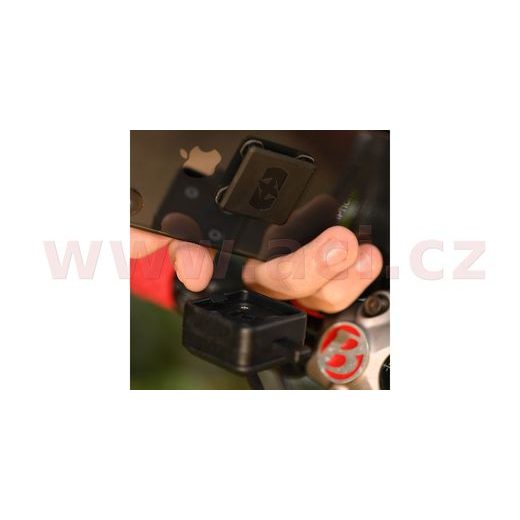 DRŽÁK MOBILNÍCH TELEFONŮ/KAMER/NAVIGACÍ CLIQR S PŘEDSAZENÍM, SADA PRO UPEVNĚNÍ NA CYKLO ŘÍDÍTKA, OXFORD