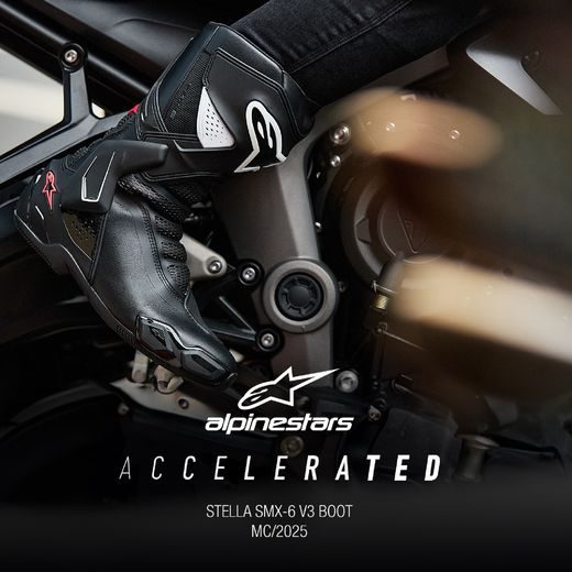 BOTY STELLA SMX-6 3, ALPINESTARS, DÁMSKÉ (ČERNÁ/BÍLÁ/RŮŽOVÁ) 2026