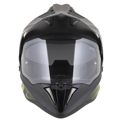 PŘILBA XD1, ZED (ČERNÁ MATNÁ/ŽLUTÁ FLUO) 2026