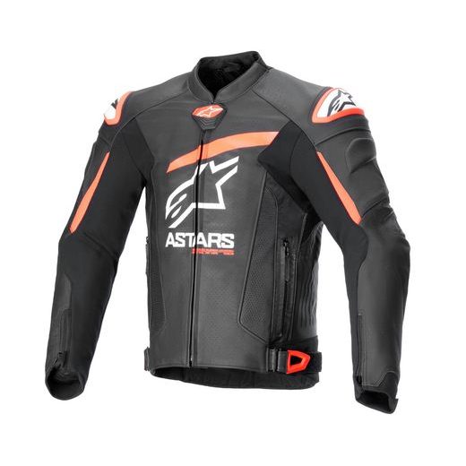 BUNDA GP PLUS R 4 AIRFLOW, ALPINESTARS (ČERNÁ/ČERVENÁ FLUO/BÍLÁ) 2026