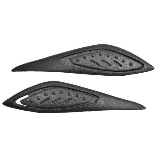 KRYTY VENTILACE ZADNÍ PRO PŘILBY N180, NOX (ČERNÁ, PÁR)