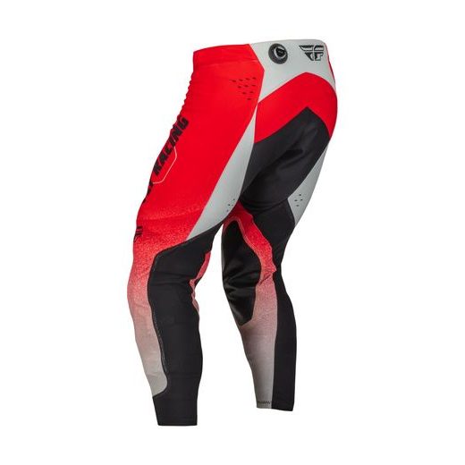 KALHOTY EVOLUTION DST. FLY RACING - USA 2023 (ČERVENÁ/ŠEDÁ)