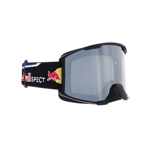 BRÝLE STRIVE, REDBULL SPECT (ČERNÉ MATNÉ, PLEXI STŘÍBRNÉ ZRCADLOVÉ)