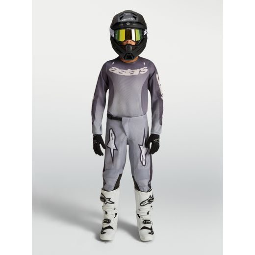 DRES RACER AMBER YOUTH, ALPINESTARS, DĚTSKÉ (TMAVĚ ŠEDÁ/SVĚTLE ŠEDÁ) 2027