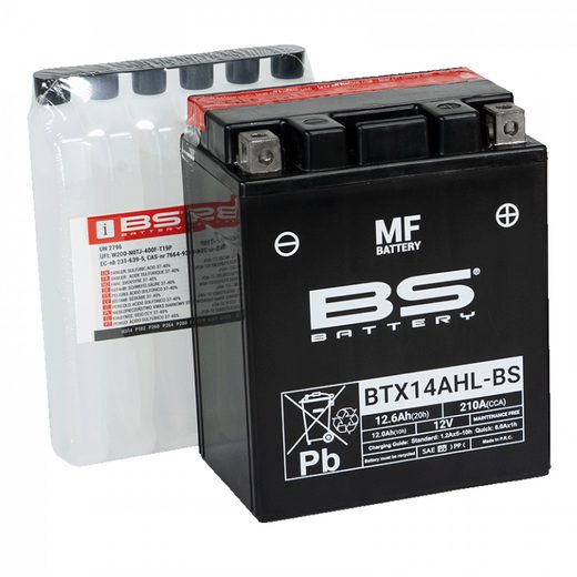BEZÚDRŽBOVÁ MOTOCYKLOVÁ BATERIE BS-BATTERY BTX14AHL-BS