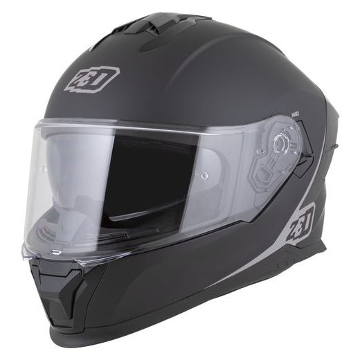 PŘILBA K40, ZED (ČERNÁ MATNÁ/TMAVĚ ŠEDÁ) 2026