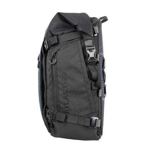 BRAŠNA NA SEDADLO SPOLUJEZDCE ATLAS T-20 ADVANCED TOURPACK, OXFORD (ČERNÁ, OBJEM 20 L)