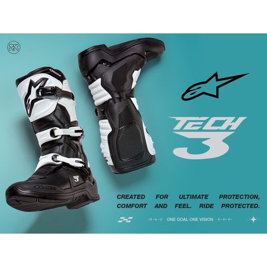 BOTY TECH 3, ALPINESTARS (ČERNÉ/BÍLÉ) 2026