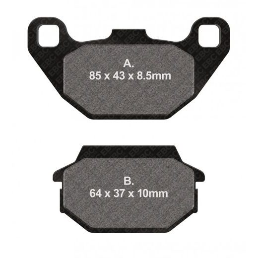 BRZDOVÉ DESTIČKY EBC FA305R