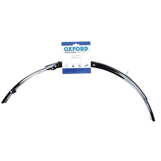 SADA BLATNÍKŮ PŘEDNÍ/ZADNÍ PRO POUŽITÍ NA KOLA/PNEU 700C, OXFORD (ČERNÉ, ŠÍRKA 31 MM, VČ. KOTEVNÍCH VZPĚR)