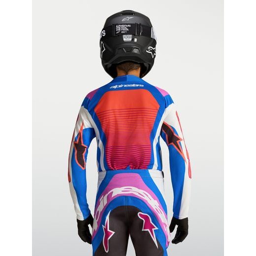 DRES SUPERTECH MAVEN YOUTH, ALPINESTARS, DĚTSKÉ (BÍLÁ/MODRÁ/GRADIENT/FIALOVÁ) 2027