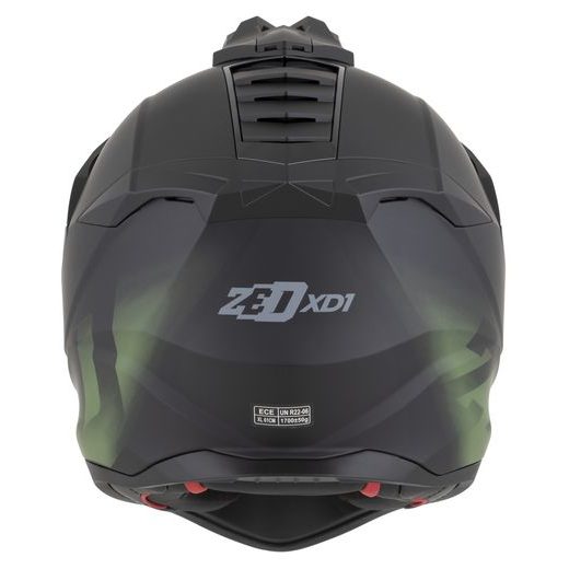 PŘILBA XD1, ZED (ČERNÁ MATNÁ/TMAVĚ ZELENÁ) 2026