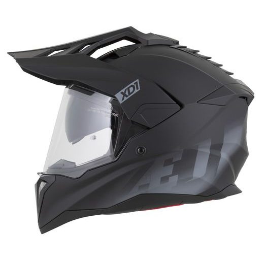PŘILBA XD1, ZED (ČERNÁ MATNÁ/TMAVĚ ŠEDÁ) 2026