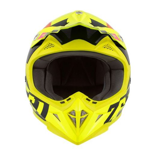 PŘILBA X1.9 TENDO, ZED (ŽLUTÁ FLUO/RŮŽOVÁ/ORANŽOVÁ/ČERNÁ) 2026