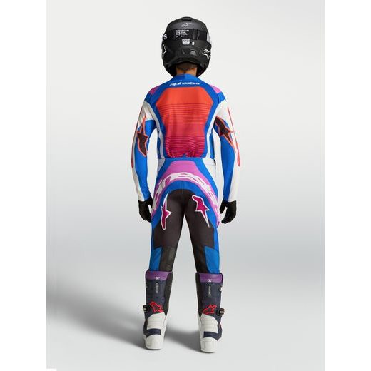 DRES SUPERTECH MAVEN YOUTH, ALPINESTARS, DĚTSKÉ (BÍLÁ/MODRÁ/GRADIENT/FIALOVÁ) 2027
