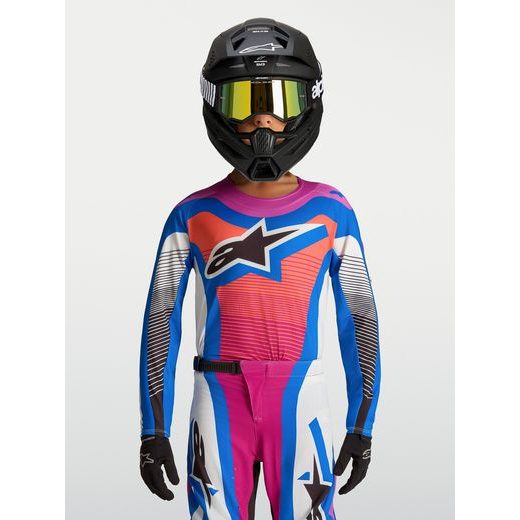 DRES SUPERTECH MAVEN YOUTH, ALPINESTARS, DĚTSKÉ (BÍLÁ/MODRÁ/GRADIENT/FIALOVÁ) 2027