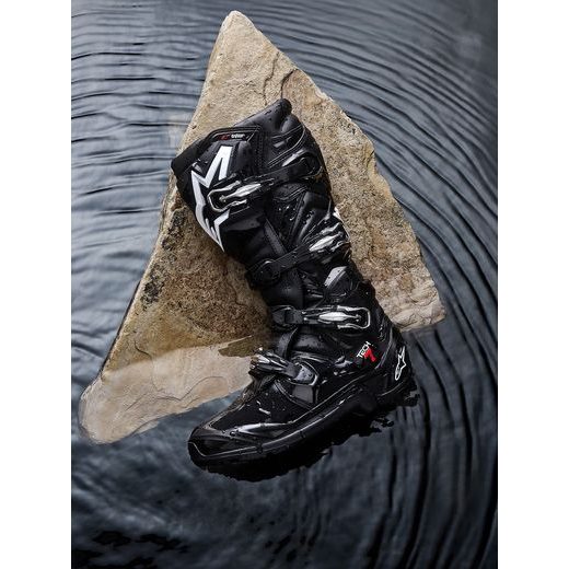 BOTY TECH 7 ENDURO DRYSTAR, ALPINESTARS (ČERNÁ) 2026