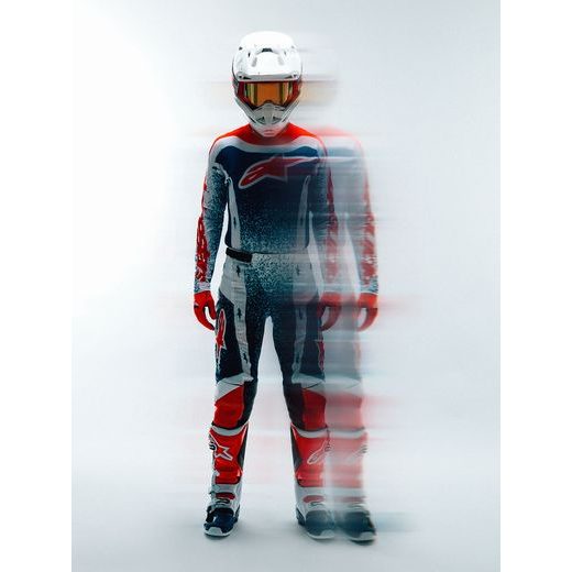 DRES TECHSTAR LIMITOVANÁ EDICE UNITY, ALPINESTARS (ČERVENÁ/BÍLÁ/MODRÁ) 2026