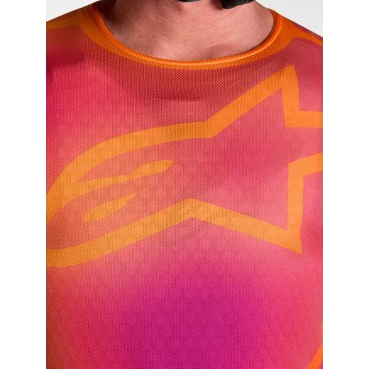 DRES FLUID KEPLER, ALPINESTARS (TMAVĚ FIALOVÁ/ORANŽOVÁ) 2027
