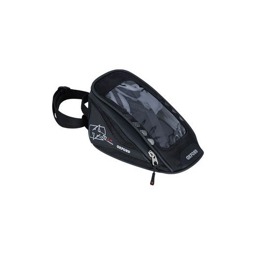 TANKBAG NA MOTOCYKL M1R MICRO, OXFORD (ČERNÝ, OBJEM 1 L)