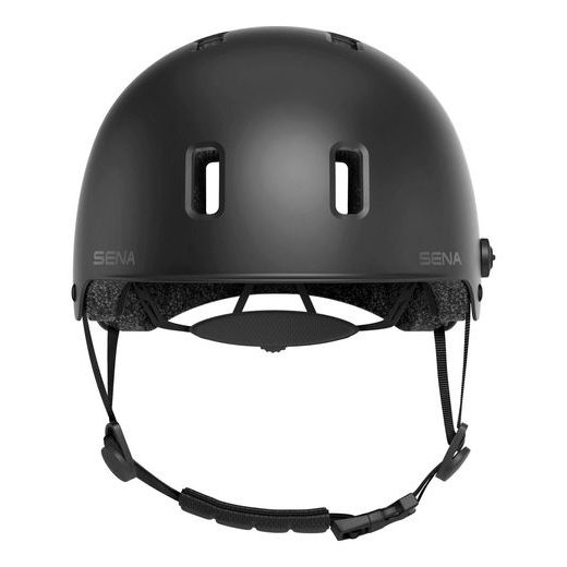 UNIVERZÁLNÍ SPORTOVNÍ PŘILBA S HEADSETEM RUMBA, SENA (MATNÁ ČERNÁ)