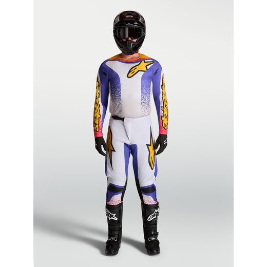 DRES FLUID DRAG, ALPINESTARS (SVĚTLE ŠEDÁ/FIALOVÁ/ZLATÁ) 2027