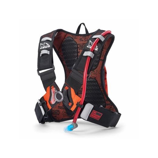 BATOH ENDURO RAW 3, USWE - ŠVÉDSKO (FACTORY ORANŽOVÁ, OBJEM 3L, HYDROBAG 2L)