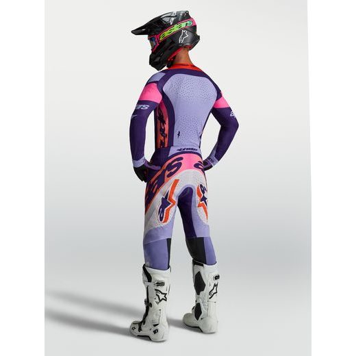DRES SUPERTECH DYNA, ALPINESTARS (SVĚTLE FIALOVÁ/MODRÁ/RŮŽOVÁ/BÍLÁ) 2027