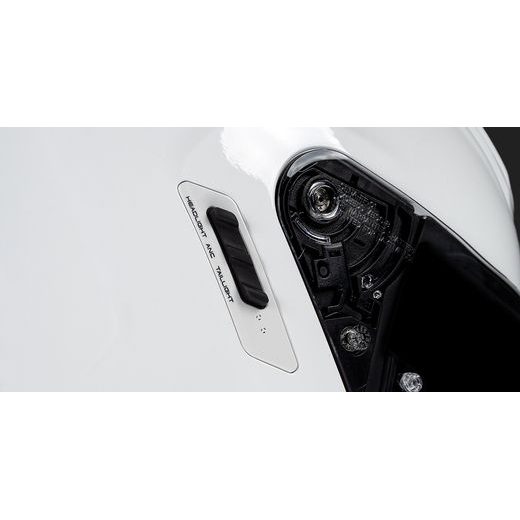 MESH PŘILBA S HEADSETEM PHANTOM ANC, SENA (LESKLÁ BÍLÁ)