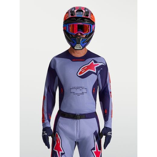 DRES RACER AIR HUNT, ALPINESTARS (SVĚTLE RŮŽOVÁ/FIALOVÁ) 2027