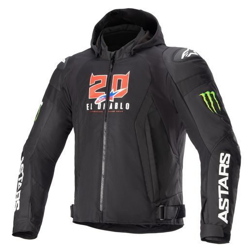 BUNDA ZACA AIR WATERPROOF MONSTER FQ20 KOLEKCE, ALPINESTARS (ČERNÁ/ČERVENÁ/MODRÁ/BÍLÁ/ZELENÁ) 2026