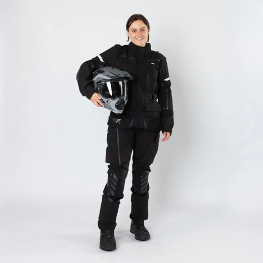 DÁMSKÉ KALHOTY S LAMINOVANOU MEMBRÁNOU IXS VENTURE-STX 1.0 X2-015605 ČERNÝ D4XL