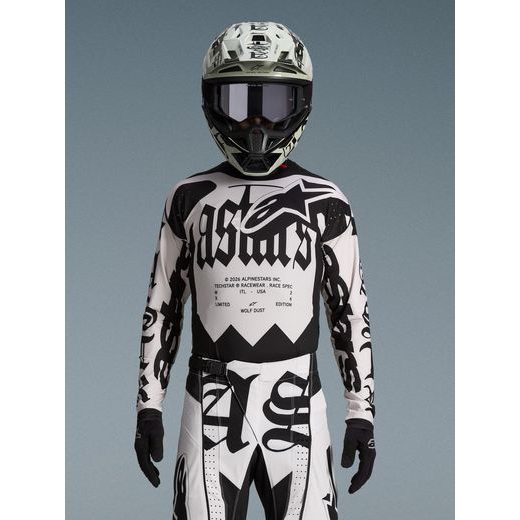 DRES TECHSTAR LIMITOVANÁ EDICE WOLF DUST, ALPINESTARS (PÍSKOVÁ/ČERNÁ) 2026
