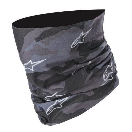 NÁKRČNÍK TACTICAL NECK TUBE, ALPINESTARS (ČERNÁ/ŠEDÁ CAMO)