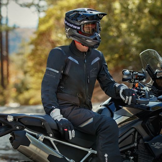 BUNDA ST-7 GORE-TEX, ALPINESTARS (ČERNÁ/TMAVĚ ŠEDÁ) 2026