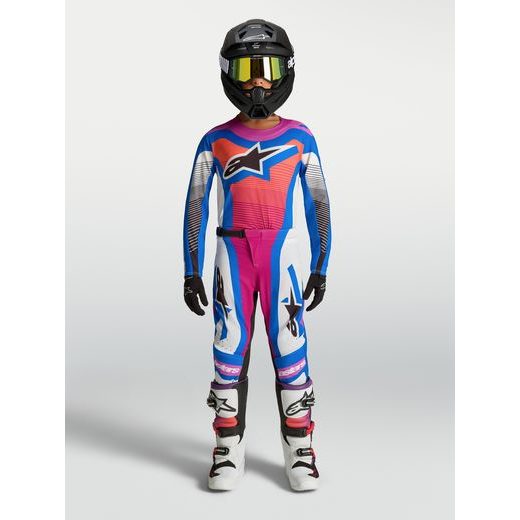 DRES SUPERTECH MAVEN YOUTH, ALPINESTARS, DĚTSKÉ (BÍLÁ/MODRÁ/GRADIENT/FIALOVÁ) 2027