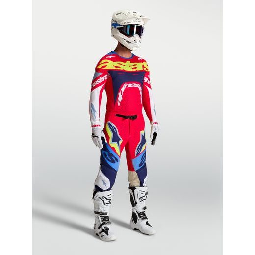 DRES SUPERTECH DYNA, ALPINESTARS (ČERVENÁ/BÍLÁ/MODRÁ/ZELENÁ/ČERNÁ) 2027